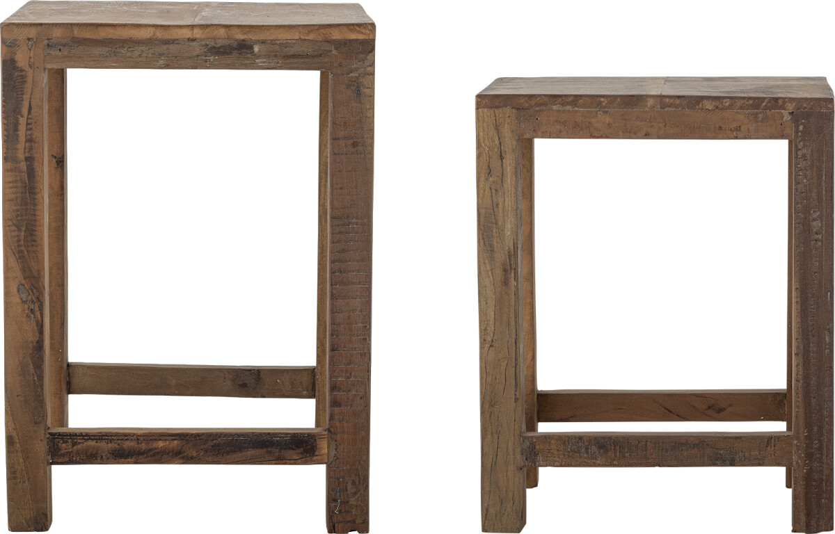Creative Collection - Galen Sideborde - Brun - Træ - 2 Stk