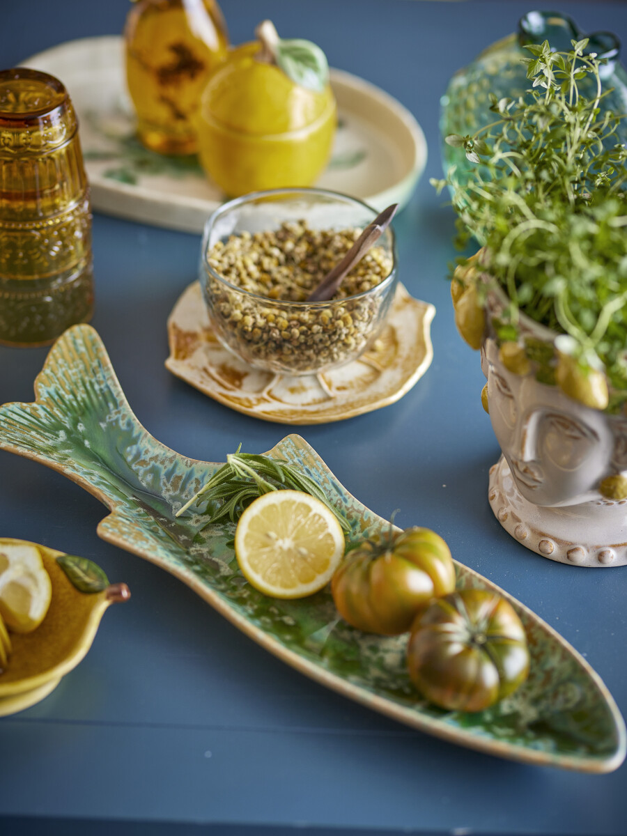 Creative Collection - Hadden Serveringsfad - Stentøj - 42X13 Cm