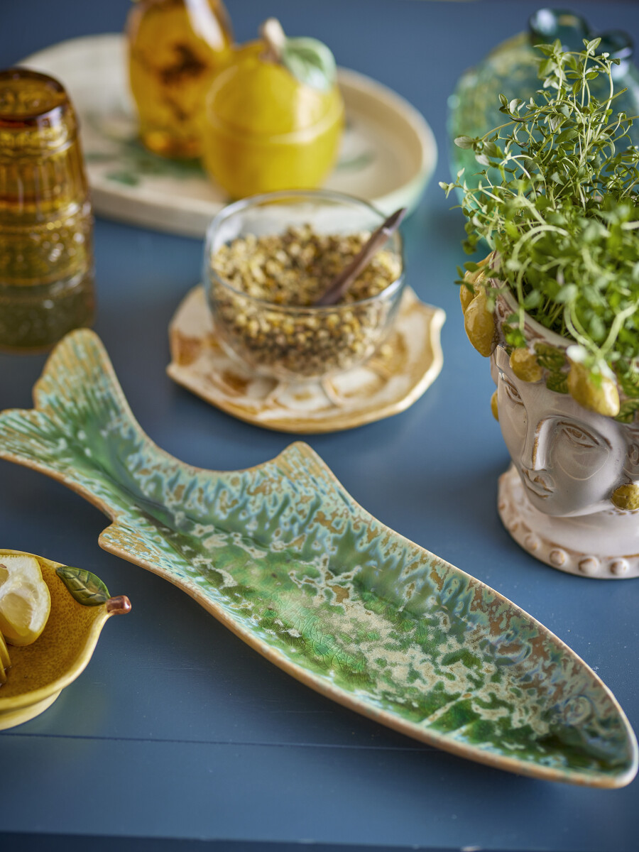 Creative Collection - Hadden Serveringsfad - Stentøj - 42X13 Cm