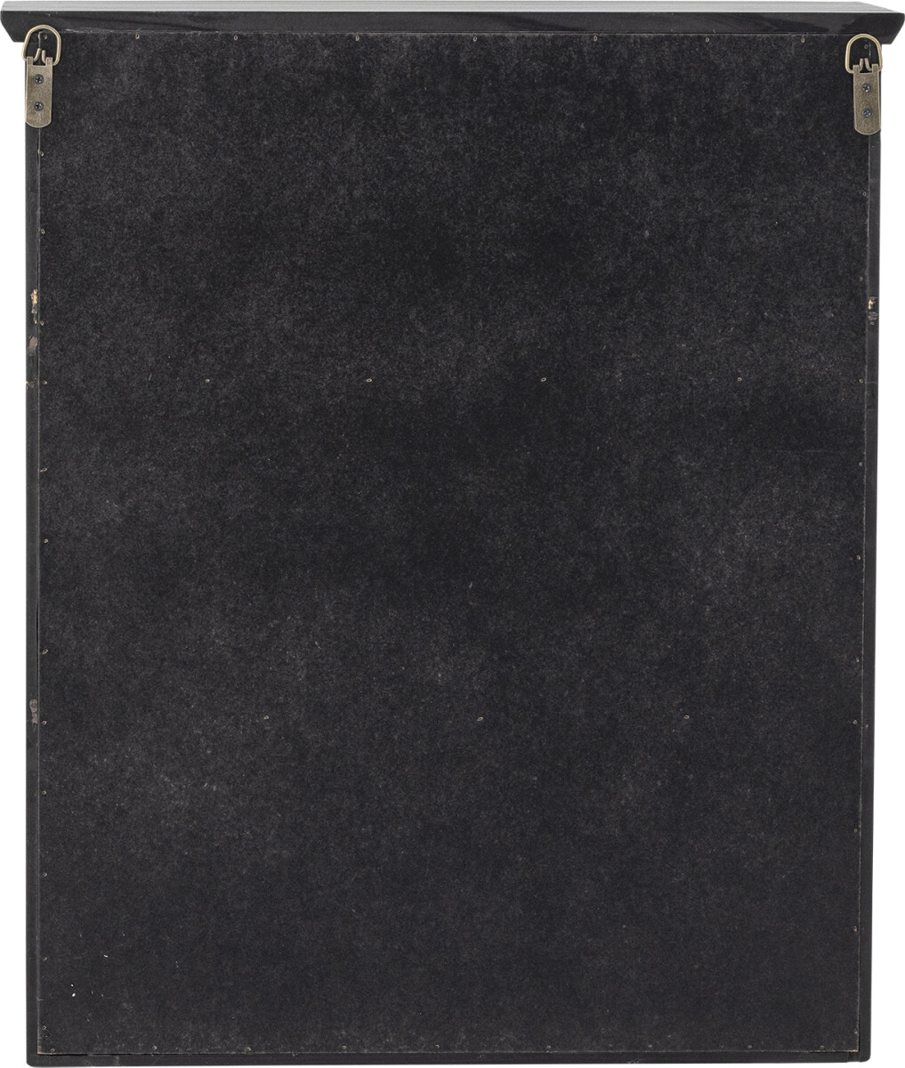 Creative Collection - Hazem Skab - Sort - Fyrretræ - 51X66X22 Cm