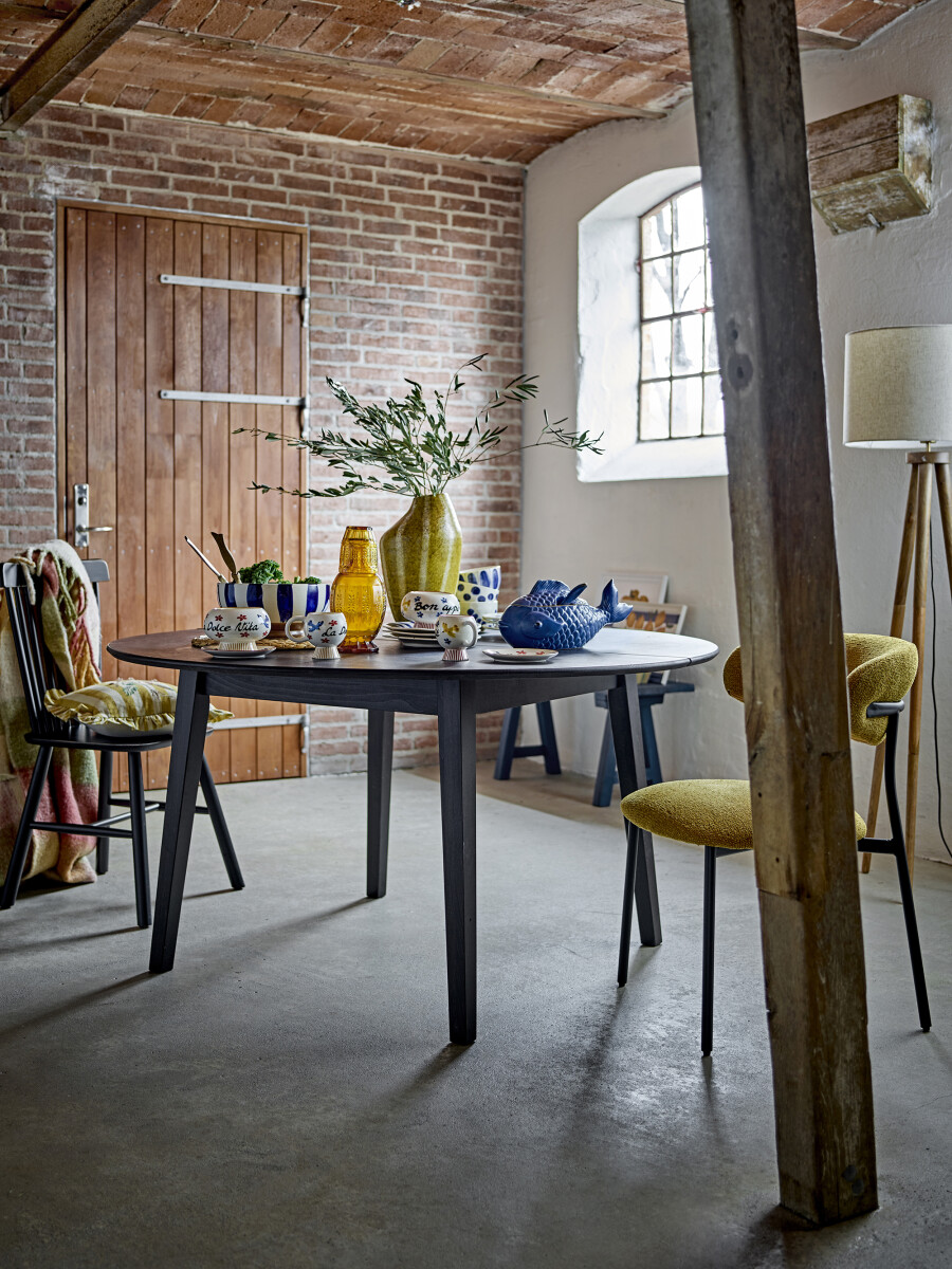 Creative Collection - Hiro Krukke Med Låg Og Ske - Blå - Stentøj