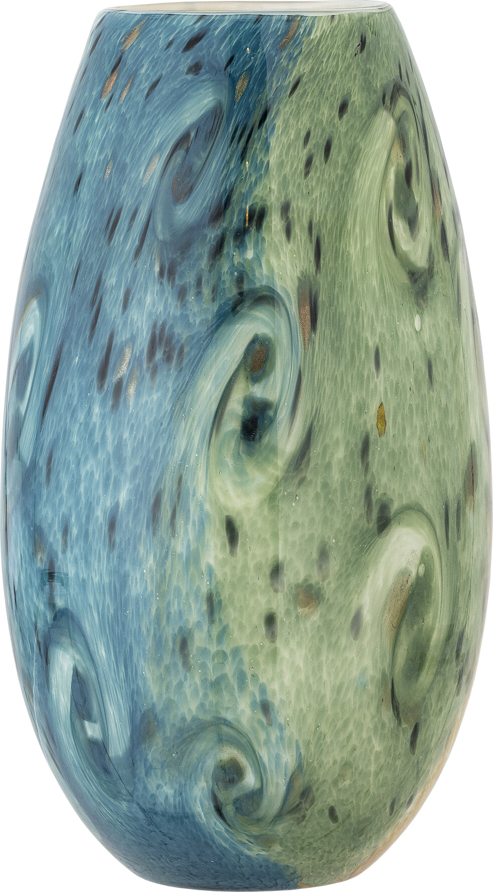 Creative Collection - Kalian Vase - Blå - Glas