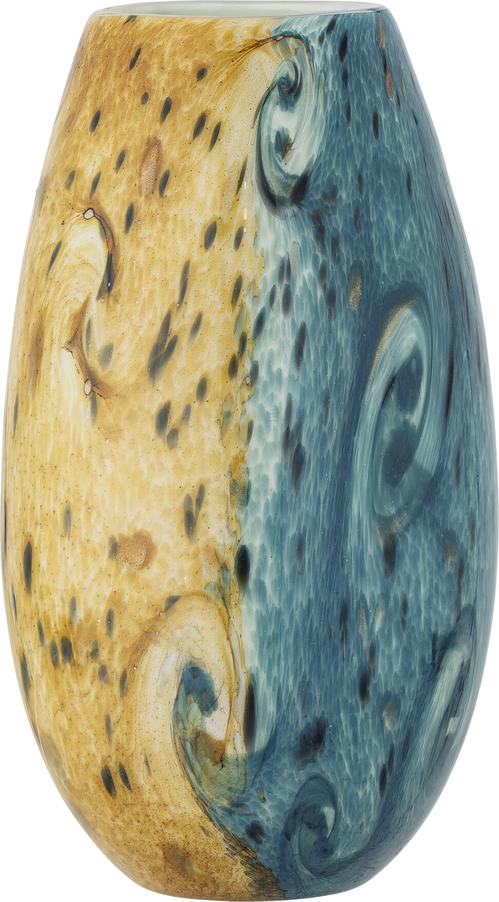 Creative Collection - Kalian Vase - Blå - Glas