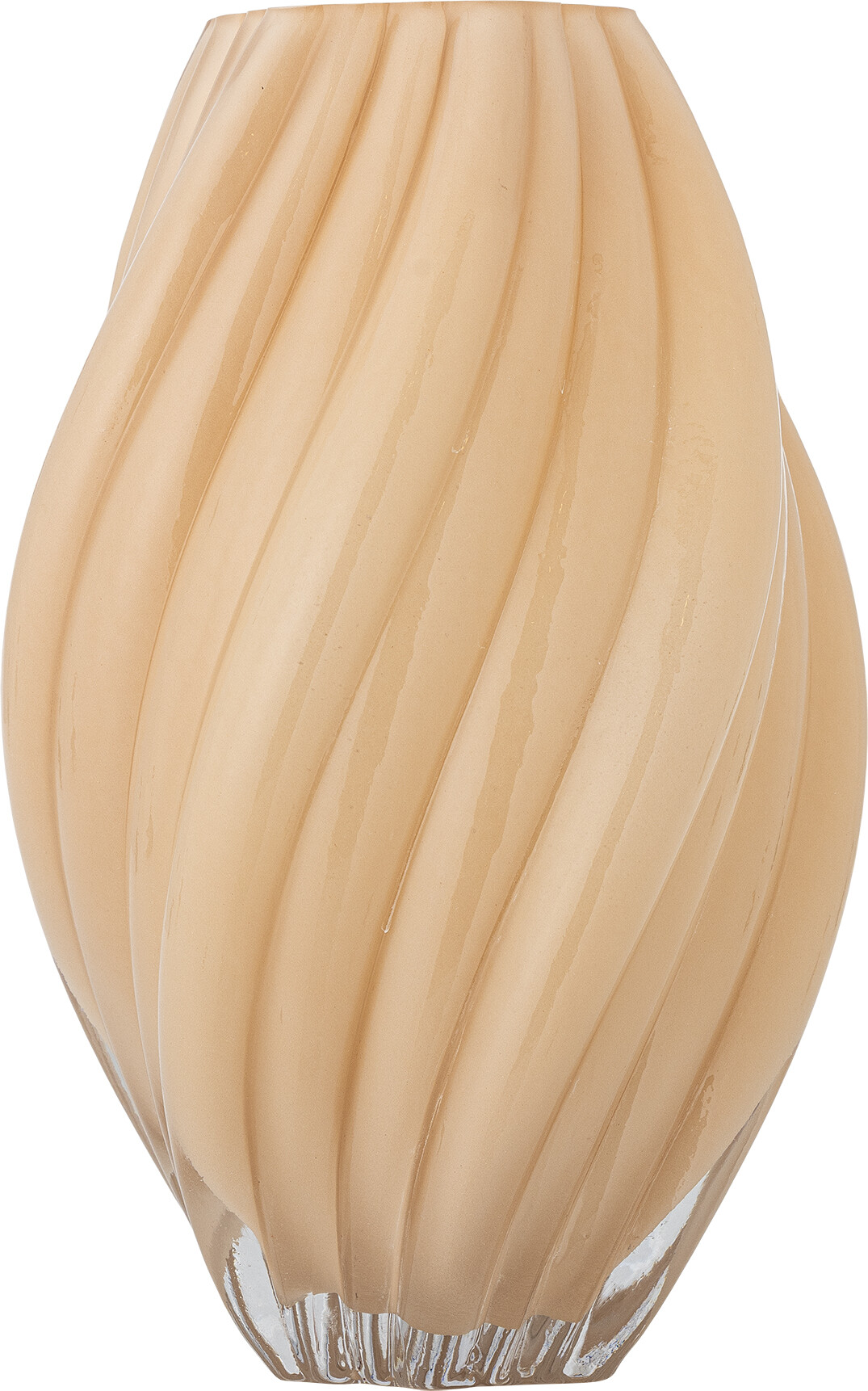 Creative Collection - Kanji Vase - Natur - Glas - Ø 19 Cm