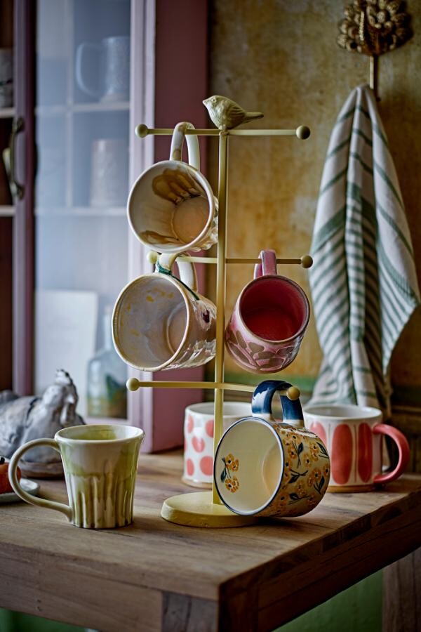 Creative Collection - Kayce Krus - Blå - Stentøj - Sæt Med 3 Stk