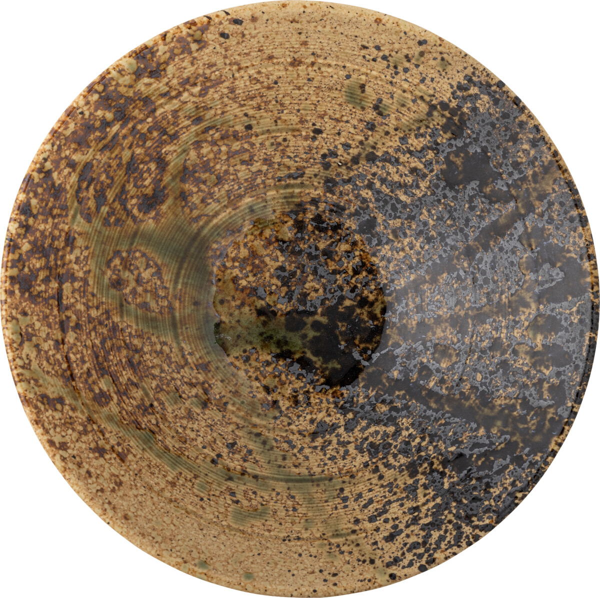 Creative Collection - Larken Serveringsfad - Sort - Stentøj Keramik