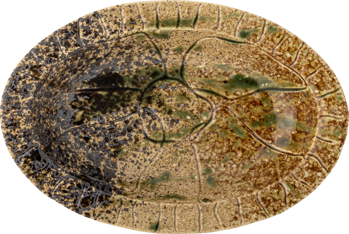 Creative Collection - Larken Serveringsfad - Sort - Stentøj Keramik