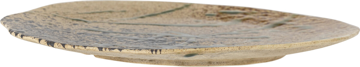 Creative Collection - Larken Tallerken - Sort - Stentøj Keramik