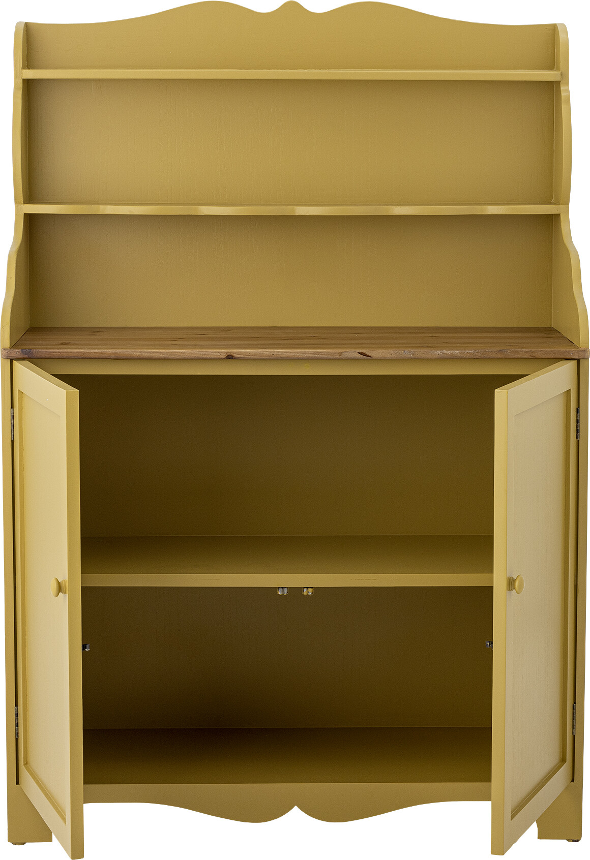 Creative Collection - Libby Skab - Gul - Fyrretræ - 91 5X134X39 Cm