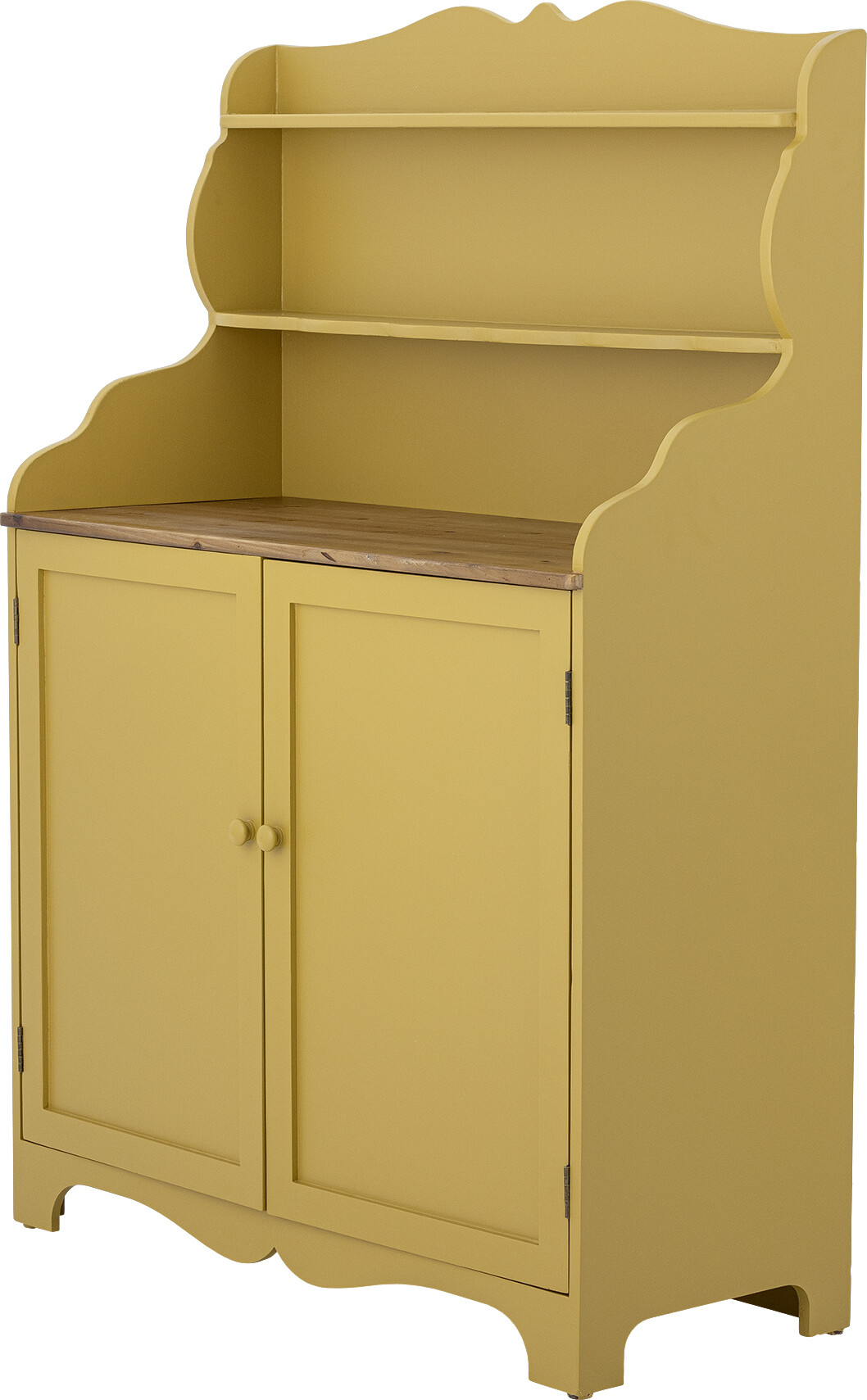 Creative Collection - Libby Skab - Gul - Fyrretræ - 91 5X134X39 Cm