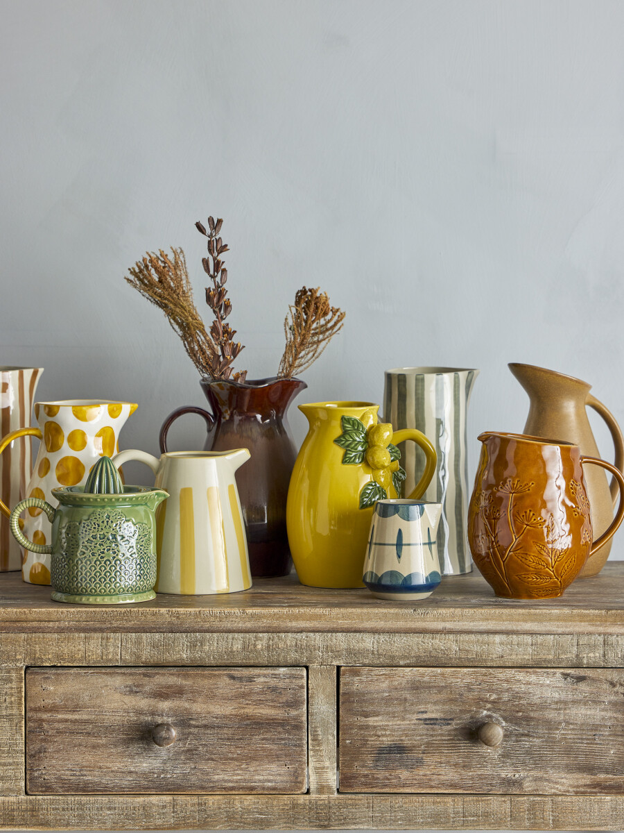 Creative Collection - Limone Citron Kande Til Vand - Gul - Stentøj
