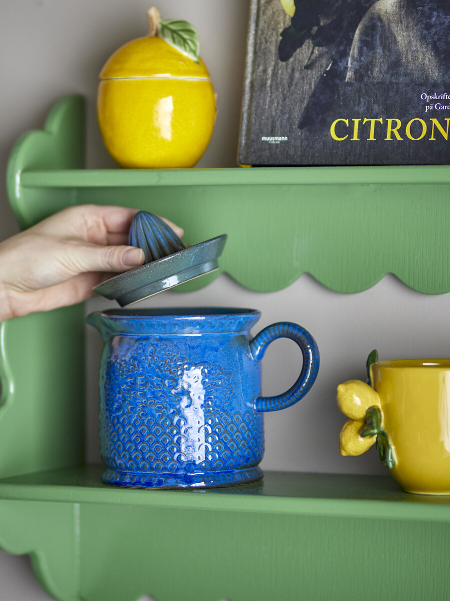 Creative Collection - Liselu Citruspresser - Blå - Stentøj Keramik