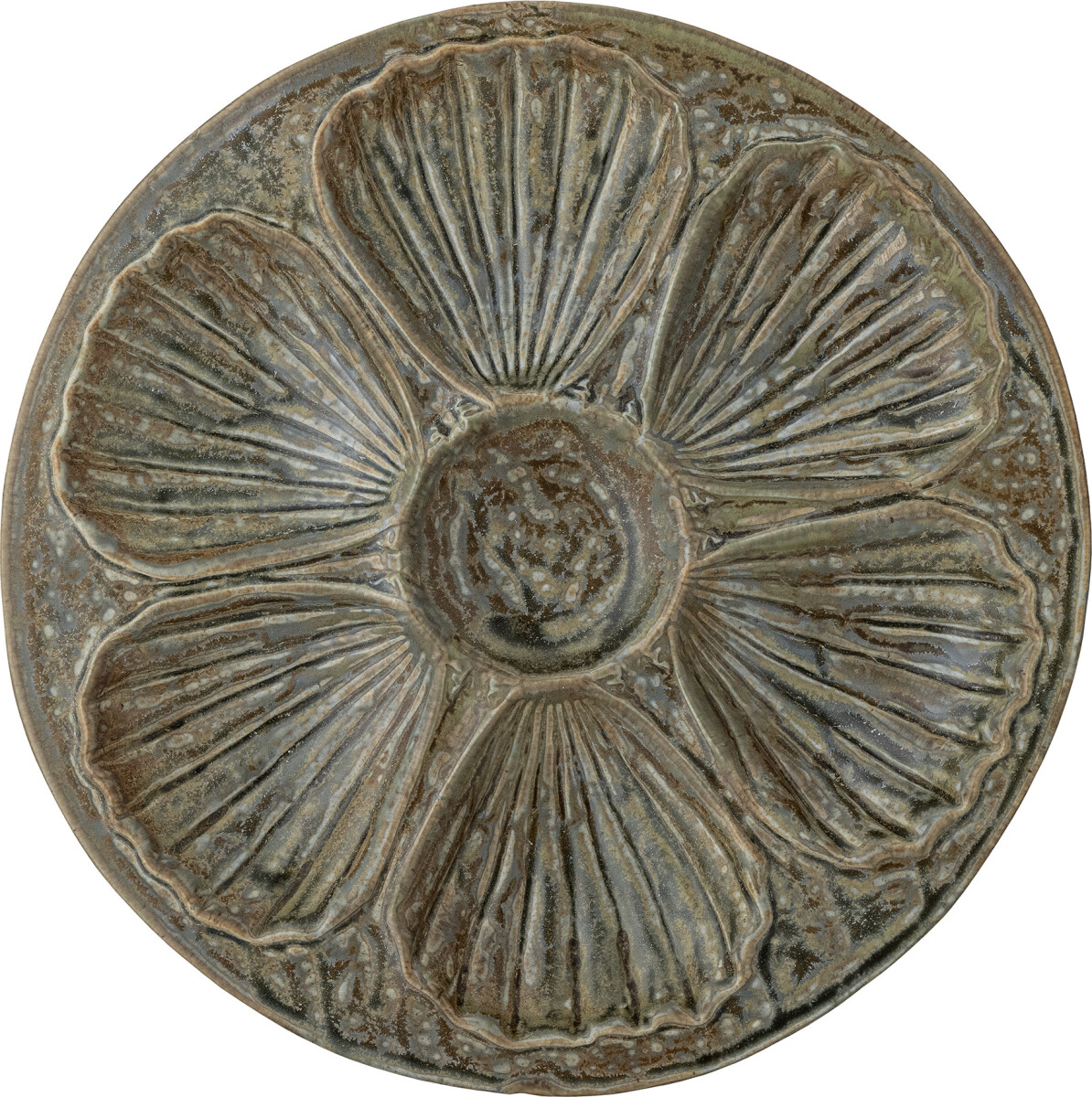 Creative Collection - Lois Serveringsfad - Brun - Stentøj Keramik