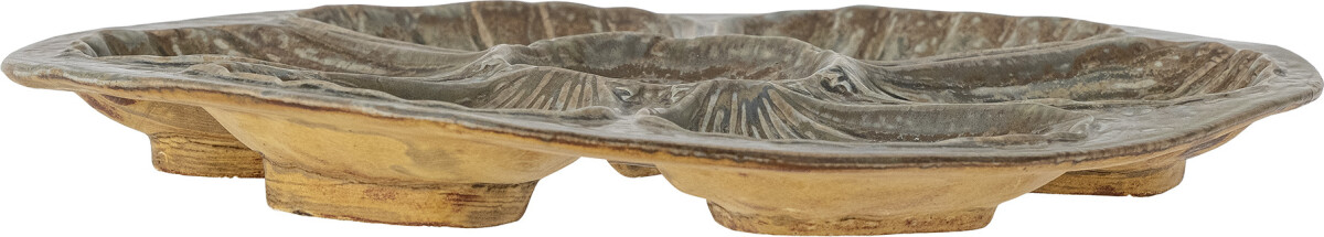 Creative Collection - Lois Serveringsfad - Brun - Stentøj Keramik