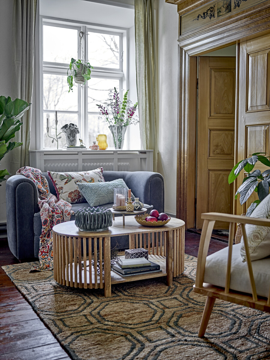 Creative Collection - Malala Sofa - Blå - Genanvendt Polyester