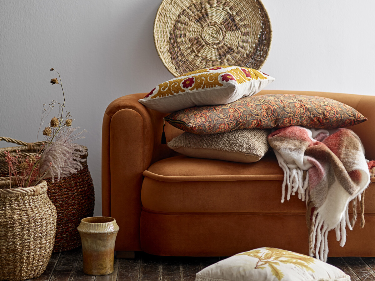 Creative Collection - Malala Sofa - Brun - Polyester