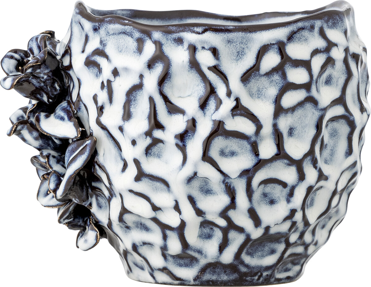 Creative Collection - Malina Urtepotteskjuler - Blå - Stentøj