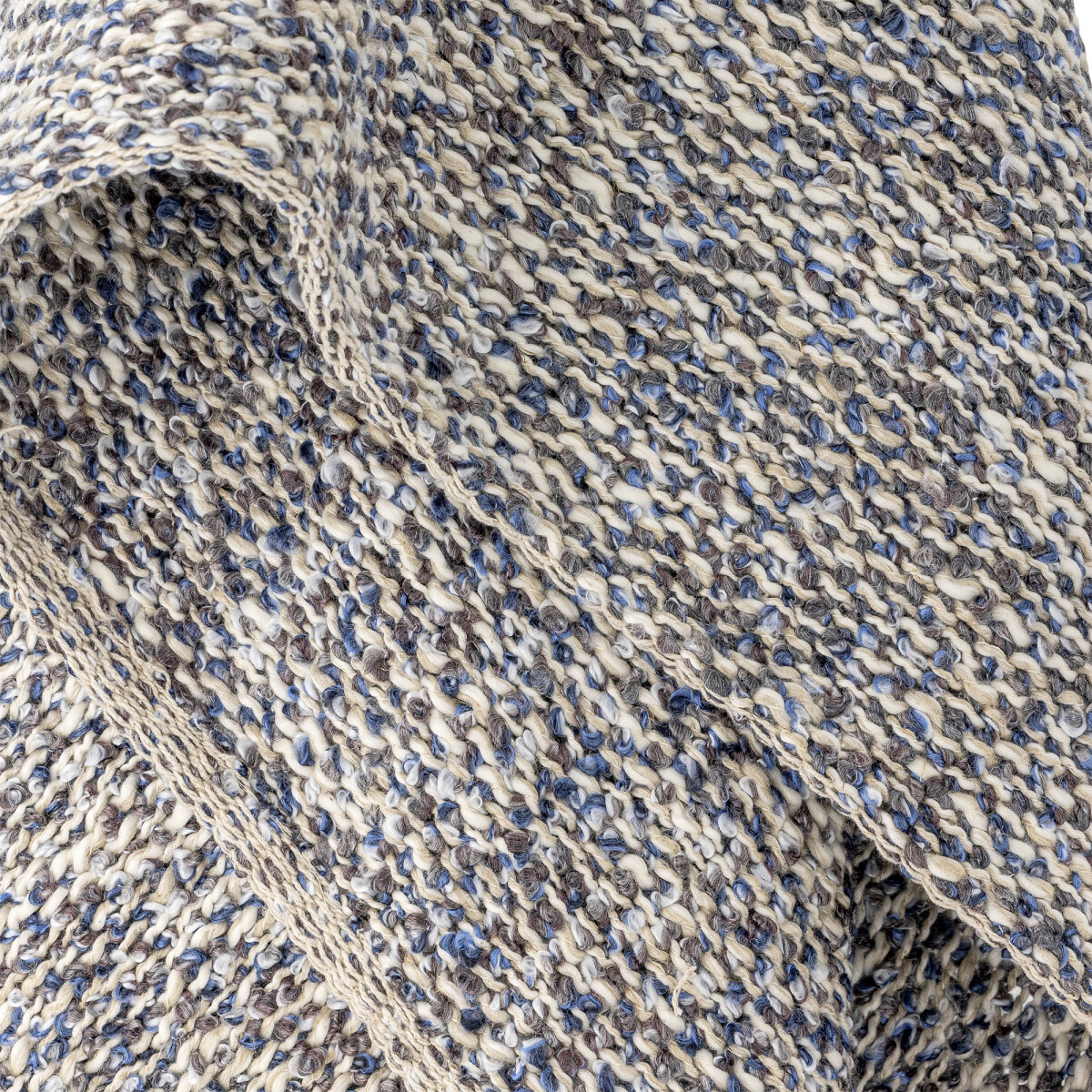 Creative Collection - Ocean Plaid - Blå - Polyester - 160X130 Cm