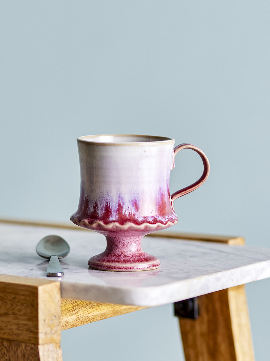 Creative Collection - Odile Krus - Rosa - Stentøj - Sæt Med 4