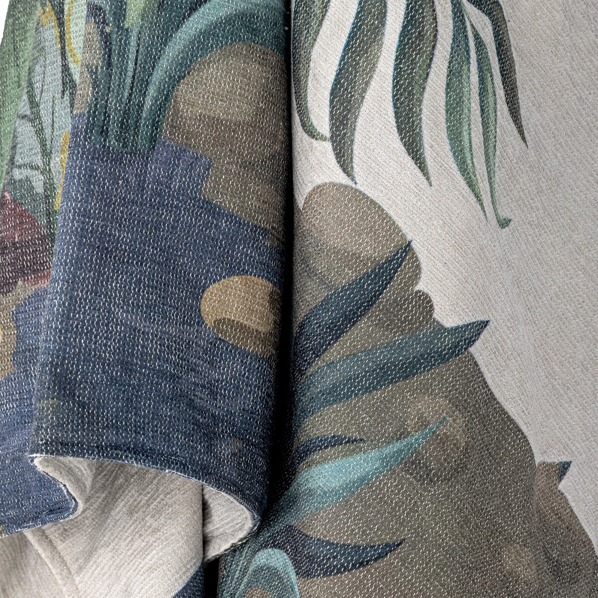 Creative Collection - Peacock Plaid - Grøn - Polyester - 155X130 Cm