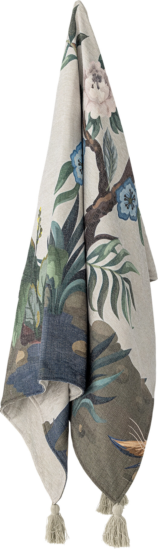Creative Collection - Peacock Plaid - Grøn - Polyester - 155X130 Cm