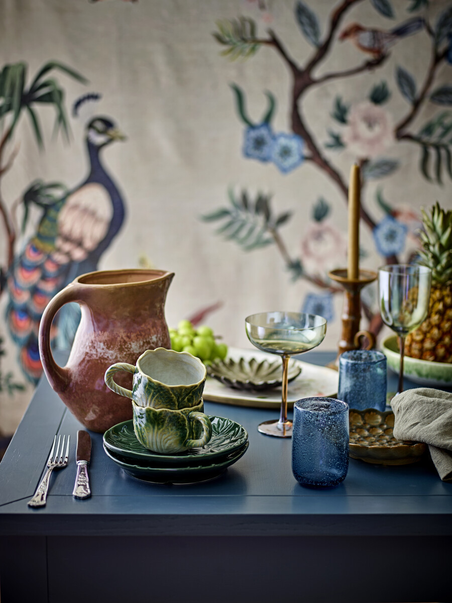 Creative Collection - Peacock Plaid - Grøn - Polyester - 155X130 Cm