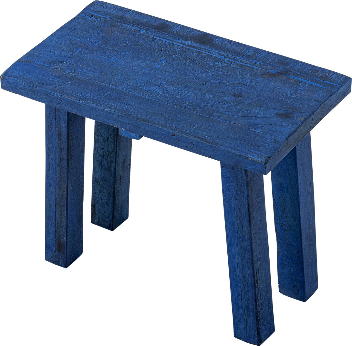 Creative Collection - Porir Planteopsats - Blå - Genanvendt Træ