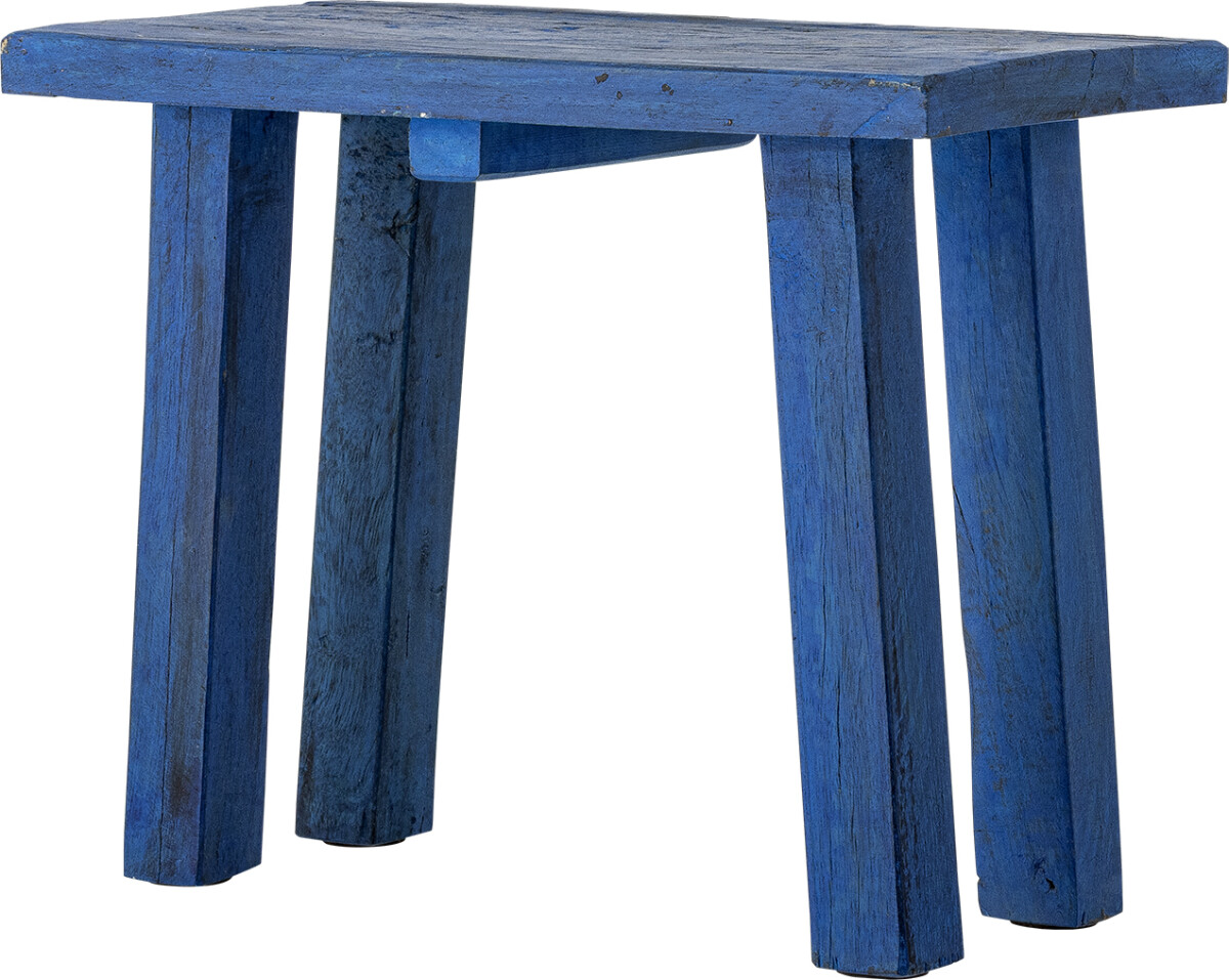 Creative Collection - Porir Planteopsats - Blå - Genanvendt Træ