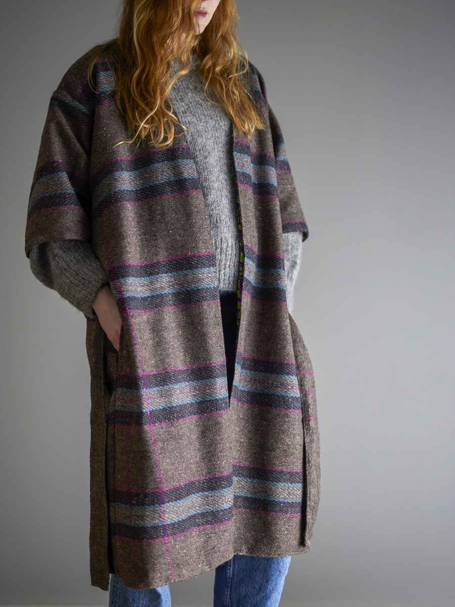 Creative Collection - Rieti Kimono Jakke - Grå - One Size