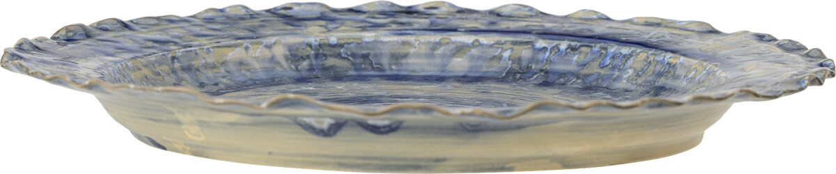 Creative Collection - Rowan Serveringsfad - Blå - Stentøj Keramik