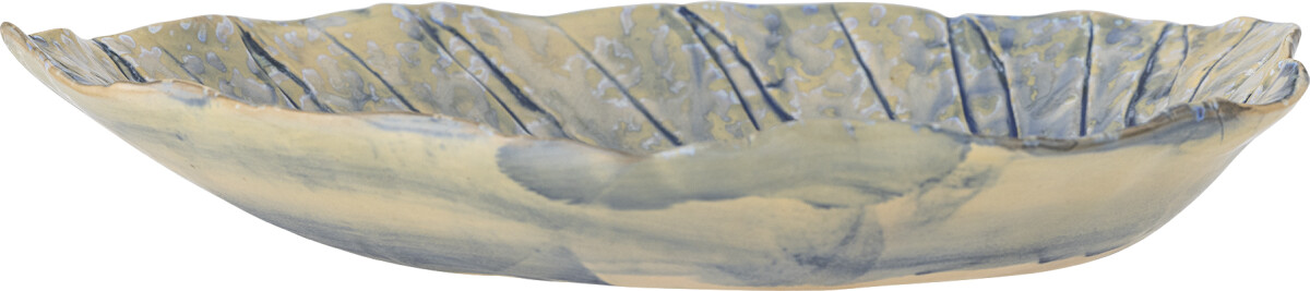 Creative Collection - Rowan Serveringsfad - Blå - Stentøj Keramik