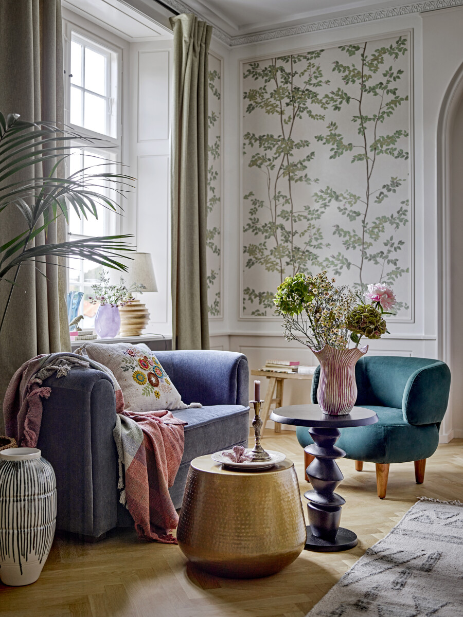 Creative Collection - Ruperta Loungestol - Grøn - Polyester