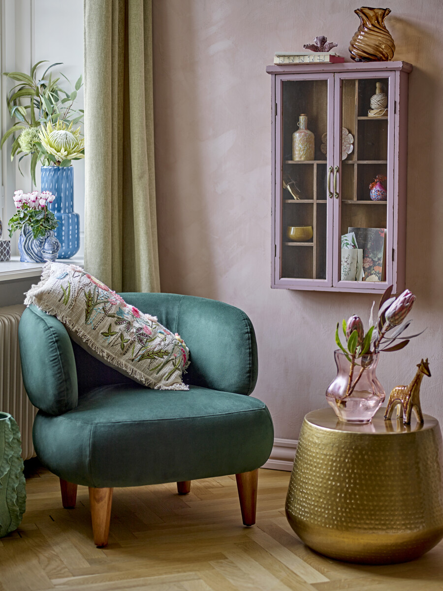 Creative Collection - Ruperta Loungestol - Grøn - Polyester