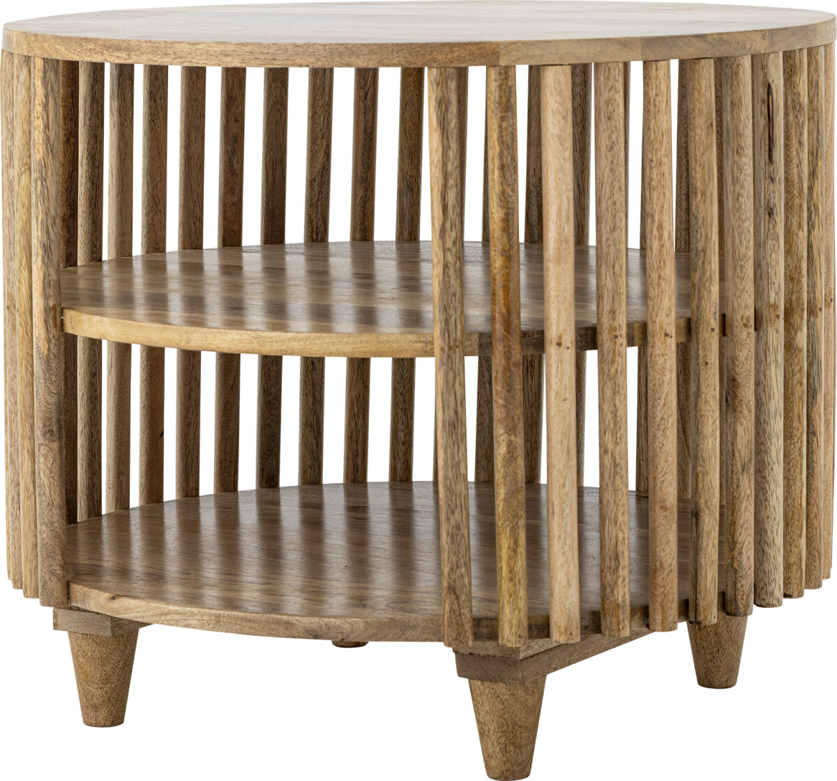 Creative Collection - Sali Sofabord - Natur - Mango Træ - Ø 60 Cm