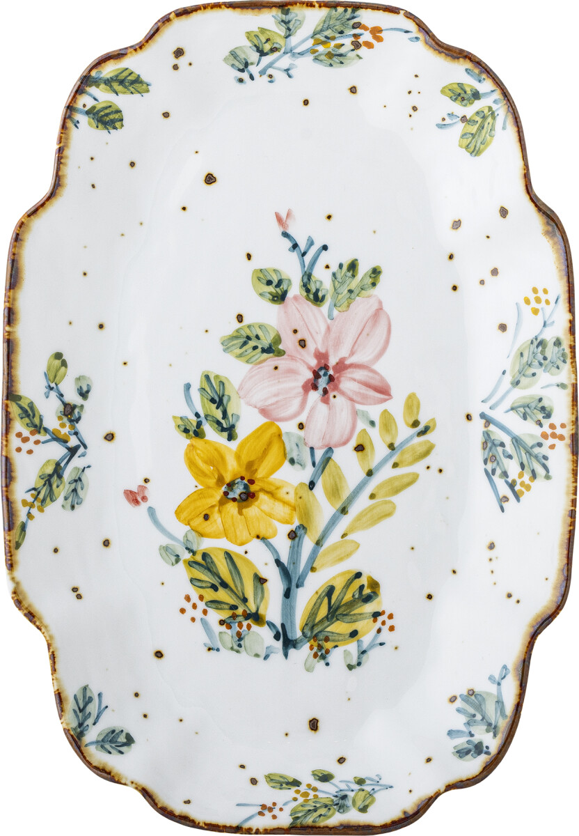 Creative Collection - Savina Serveringsfad - L 31 Cm - Stentøj