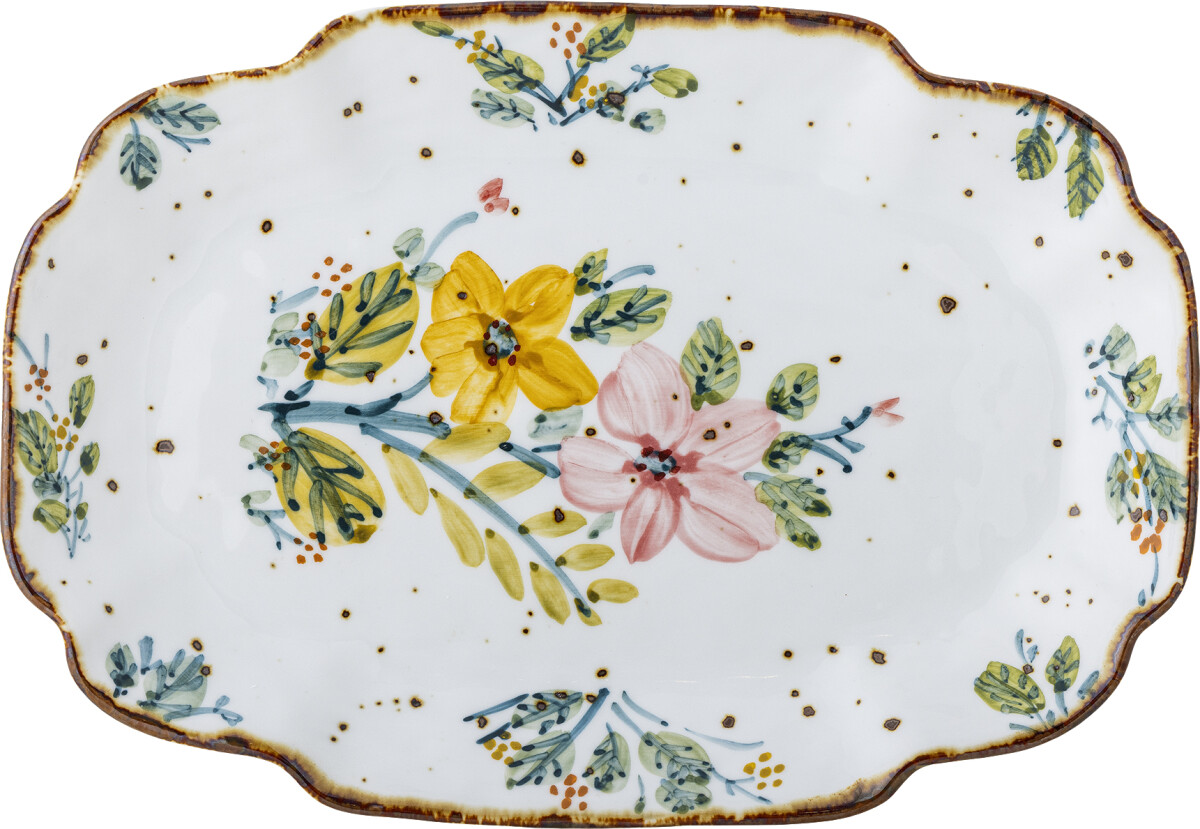 Creative Collection - Savina Serveringsfad - L 31 Cm - Stentøj