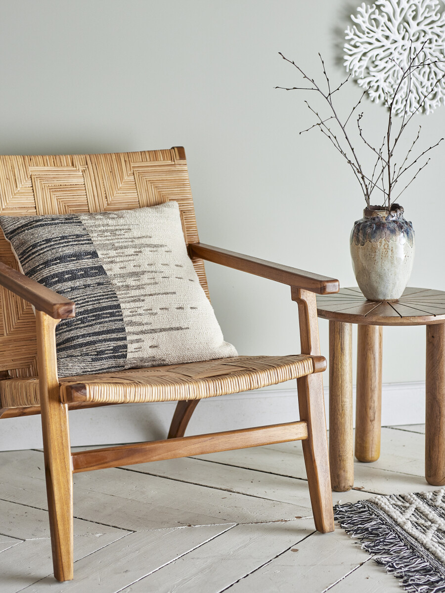 Creative Collection - Seaford Pude - Natur - Bomuld - 45X45 Cm