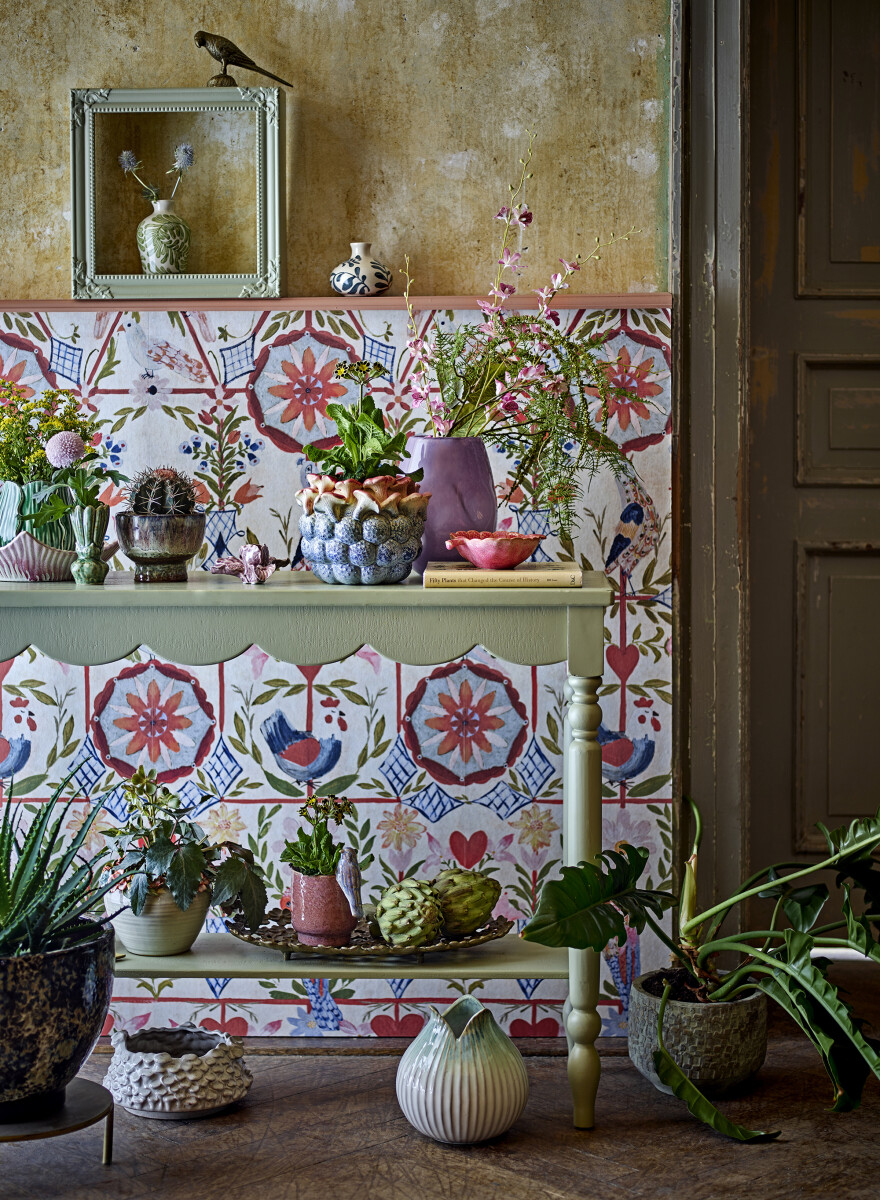 Creative Collection - Skylar Vase - Stentøj - 19 5X19 5 Cm