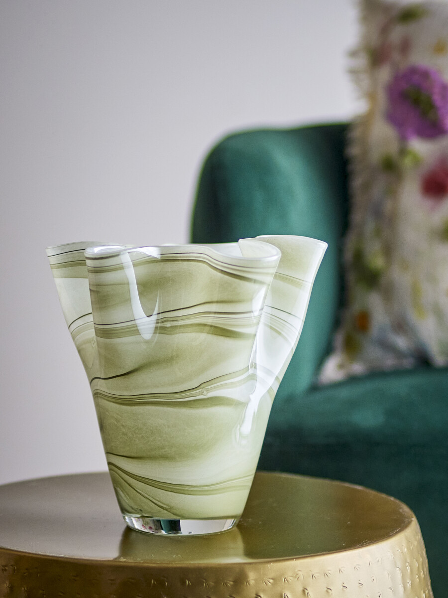 Creative Collection - Toryn Vase - Grøn - Glas