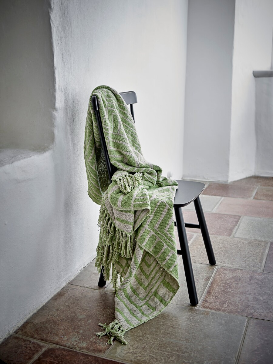 Creative Collection - Velva Plaid - Grøn - Bomuld - 160X130 Cm