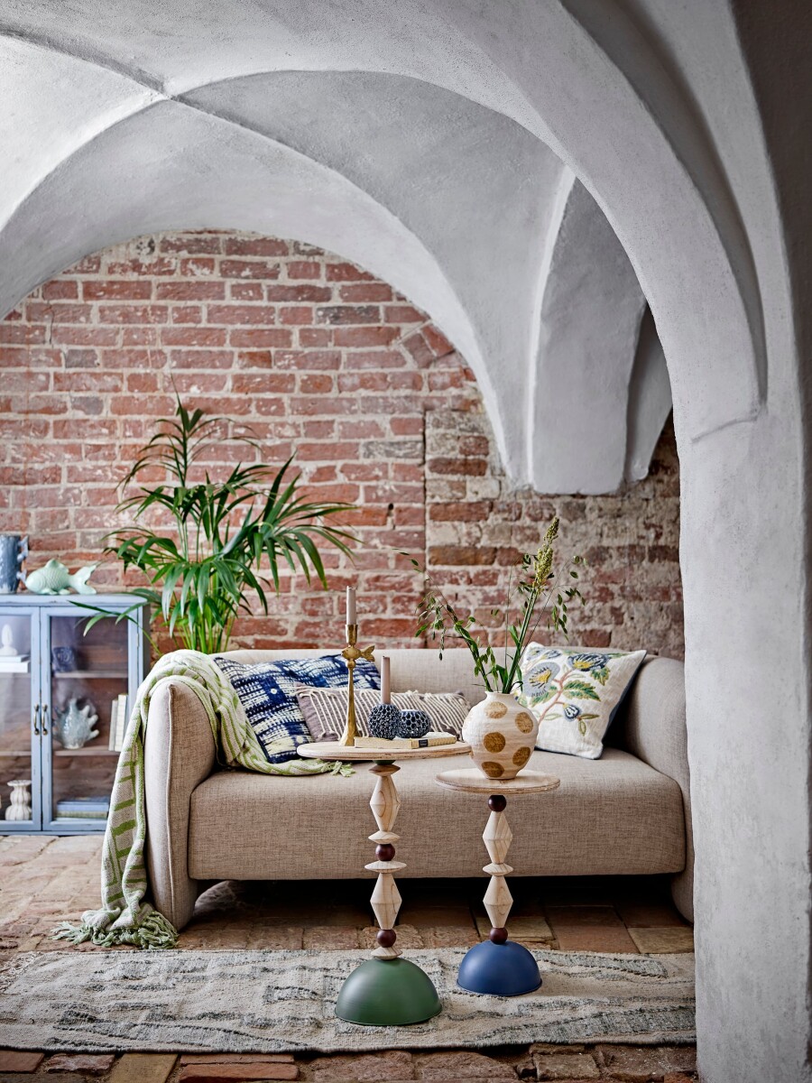 Creative Collection - Velva Plaid - Grøn - Bomuld - 160X130 Cm