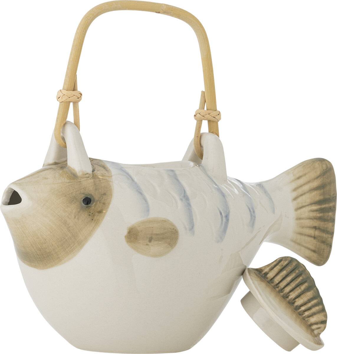 Creative Collection - Wrenna Tekande - Grå - Stentøj Keramik