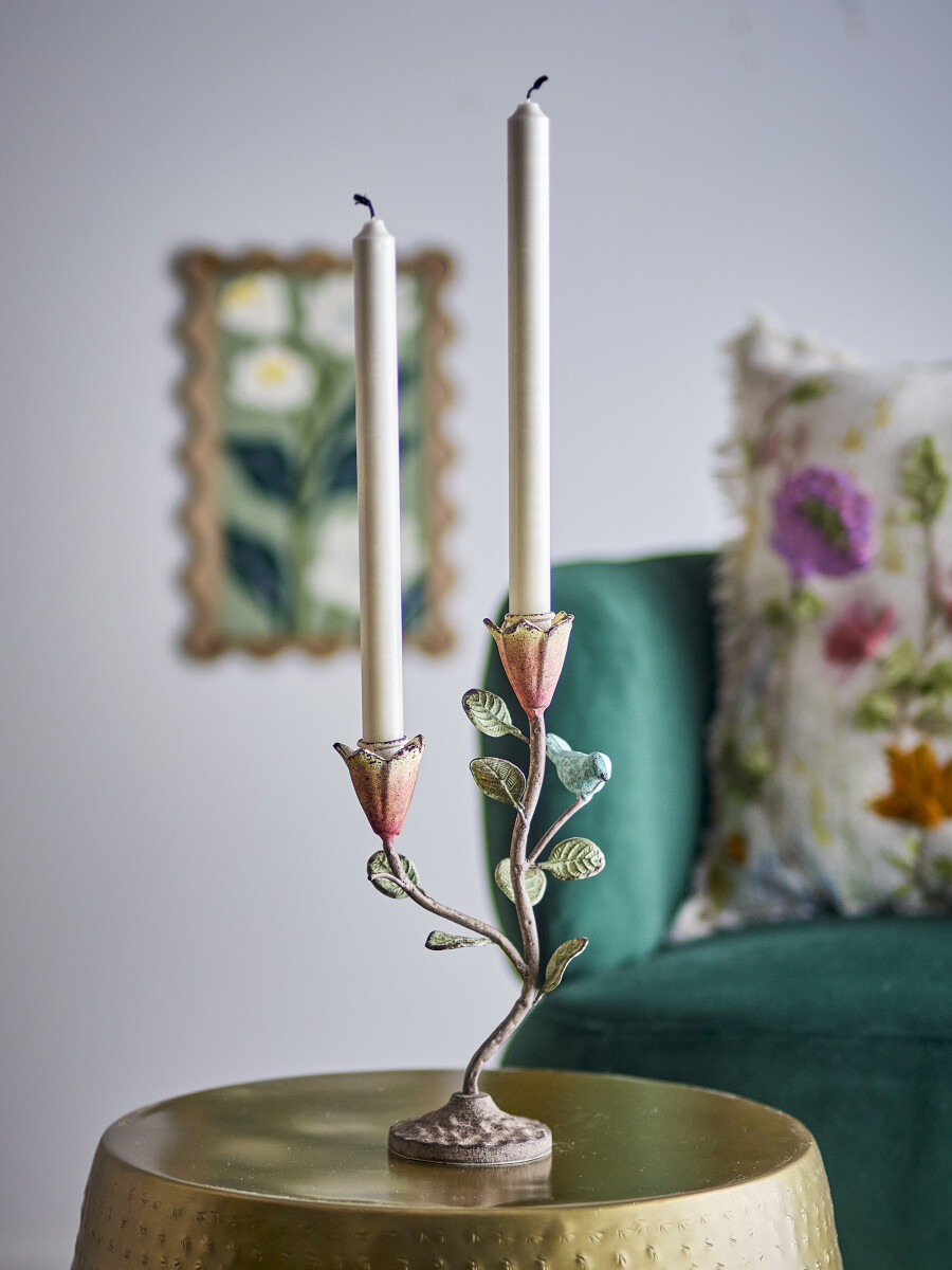 Creative Collection - Zaina Lysestage - Multifarvet - Metal