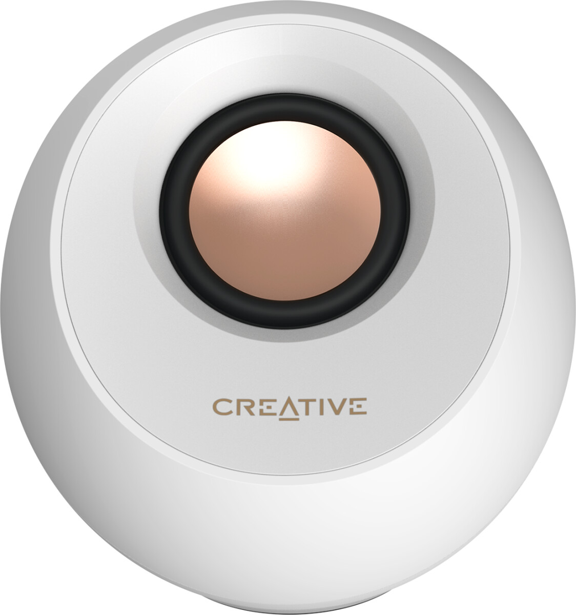 Creative - Pebble Pro Stereo Speakers White