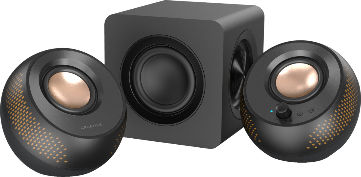 Creative - Pebble X Plus 21 Usb-C Computer Speakers