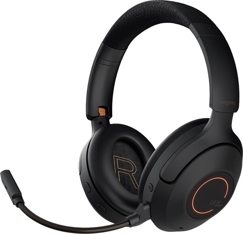Creative - Zen Hybrid Pro Wireless - Anc Høretelefoner - Sort