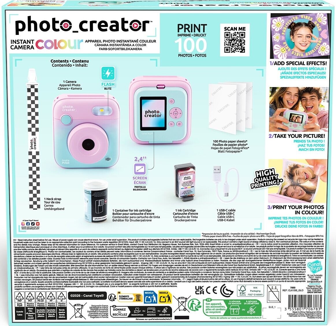 Creator - Instant Color Printing Camera 30 26030