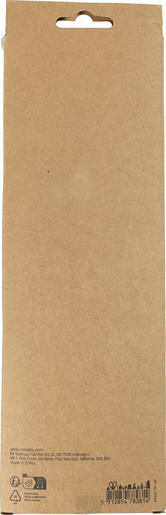 Crepepapir - 25X60 Cm - Strækcrepe 180 - 105 G - Løvgrøn - 4Ark