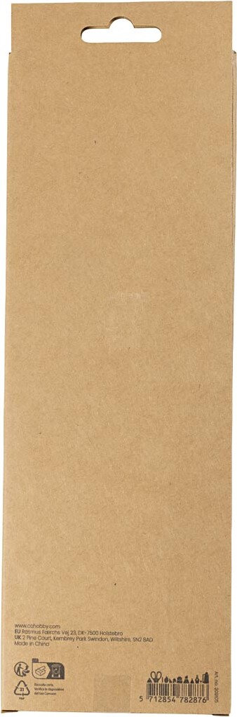 Crepepapir - 25X60 Cm - Strækcrepe 180 - 105 G - Soft Rosa - 4Ark