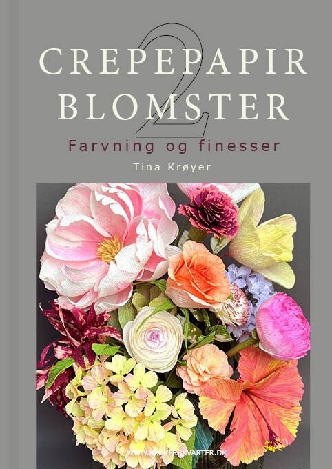 Crepepapirblomster 2 Farvning Og Finesser